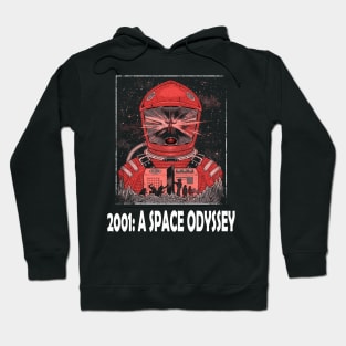 Bowman's Journey 2001 Space Odyssey Vintage Film Couture Graphic Tee Hoodie